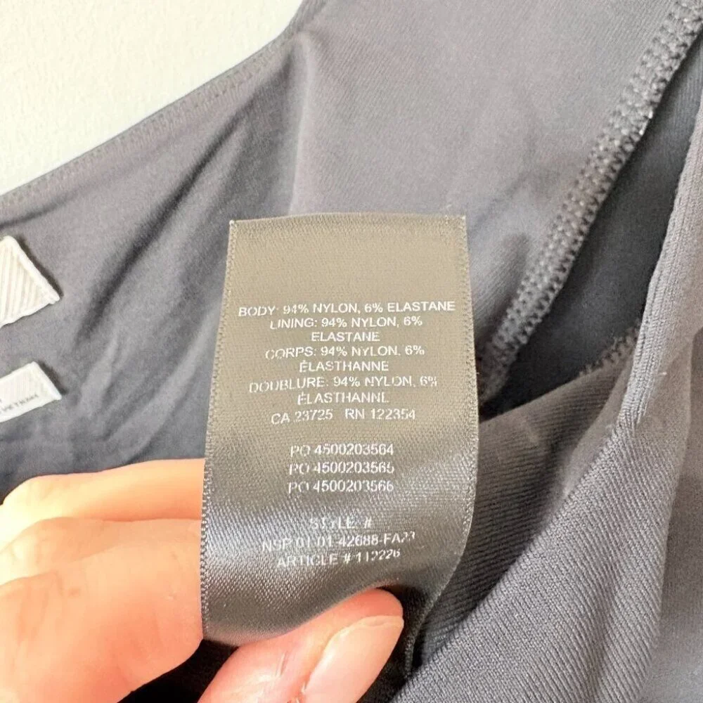 Aritzia Babaton Contour Reframe Bustier Black Size Medium